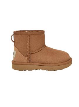 Botas Ugg Classic Mini II camel para niña y niño