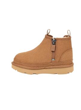 Botines UGG Neumel camel para niño