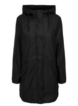 Chubasquero Only Sally negro para mujer