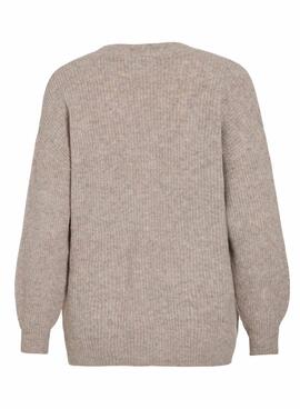 Cárdigan de Vila Vimindy beige para mujer