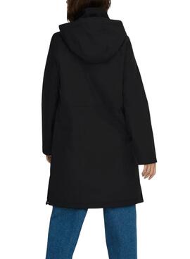 Parka Only Kara negro para mujer