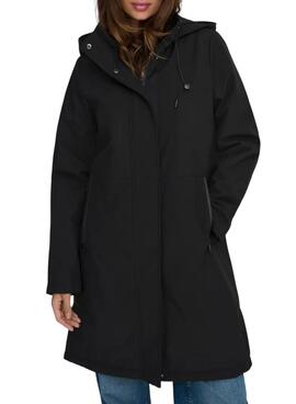 Parka Only Kara negro para mujer