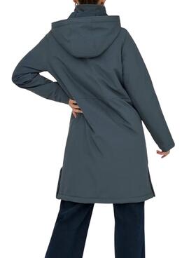 Parka Only Kara petrol para mujer