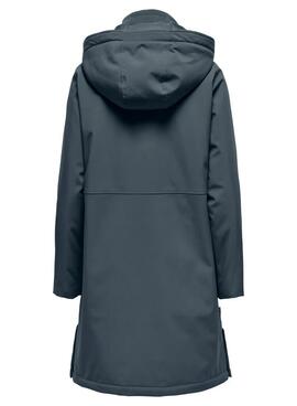 Parka Only Kara petrol para mujer