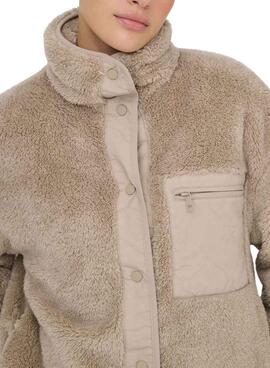 Chaqueta Only Contact beige para mujer