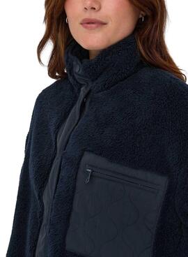 Chaqueta Only Contact azul marino para mujer