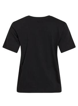 Camiseta Vila Visybil negro para mujer