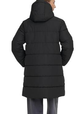 Abrigo acolchado Only Clair negro para mujer