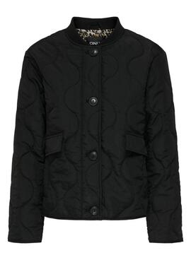 Cazadora Only Salsa negro para mujer