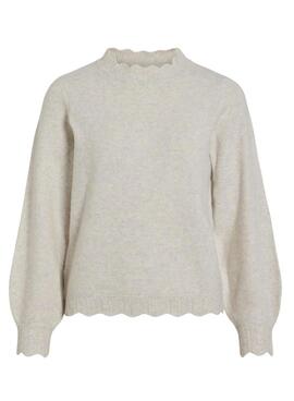 Jesey Vila Vinikolina beige para mujer