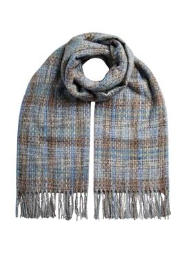 Bufanda Pieces Jofie azul para mujer