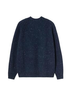 Jersey Carhartt Anglistic azul marino para hombre