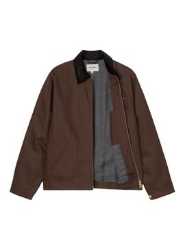 Cazadora Carhartt Detroit marrón para hombre