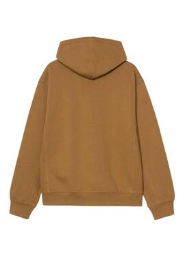 S/S American Script T-Shirt Hamilton Brown