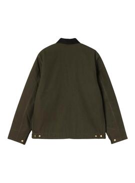 Detroit Jacket Olive / Black rigid