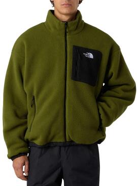 Chaqueta polar reversible The Nort Face Yumiori verde para hombre