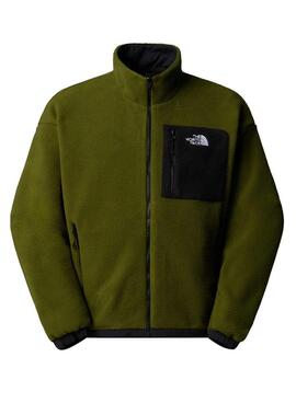 Chaqueta polar reversible The Nort Face Yumiori verde para hombre