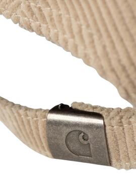 Gorra Carhartt Harlem pana beige para mujer y hombre