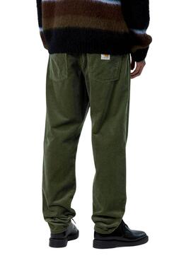 Pantalón Carhartt Newel pana verde para hombre