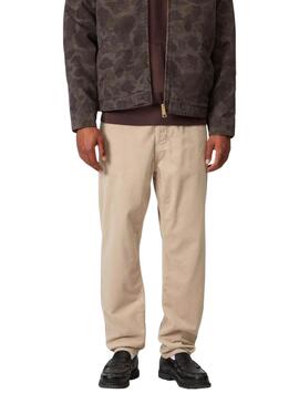 Pantalón Carhartt Newel pana beige para hombre