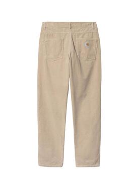 Pantalón Carhartt Newel pana beige para hombre