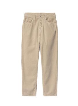 Pantalón Carhartt Newel pana beige para hombre