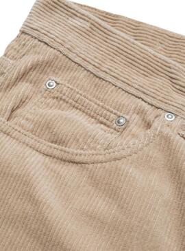Pantalón Carhartt Newel pana beige para hombre