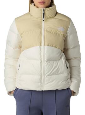 Cazadora The North Face Saikuru beige para mujer