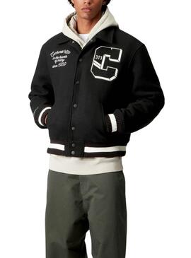 Cazadora Carhartt World Class Varsity negro para hombre