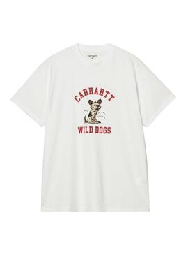 Camiseta Carhartt Wild Dog blanco para hombre