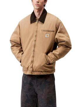 Cazadora Carhartt OG Detroit camel para hombre
