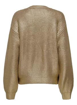 Jersey Only Kama dorado para mujer