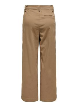Pantalón Only Rome beige para mujer