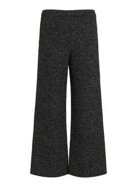 Pantalón Vila Vimirno boucle negro para mujer