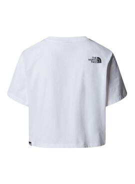 Camiseta The North Face Simple Dome blanco para mujer