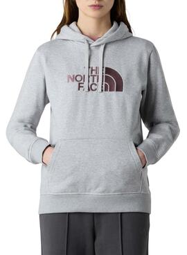 Sudadera The North Face Drew Peak gris para mujer