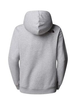 Sudadera The North Face Drew Peak gris para mujer