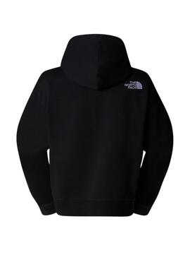 Sudadera The North Face Essential Crop negro para mujer