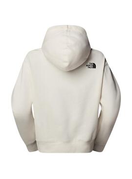 Sudadera The North Face Essential Crop blanco para mujer