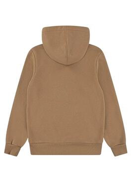 Sudadera Levis Batwing beige para niño