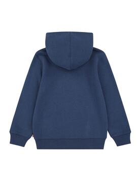 Sudadera Levis On the road azul para niño