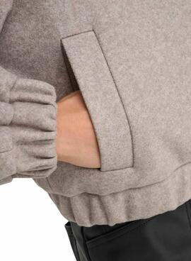 Chaqueta Only Onlnancy gris para mujer