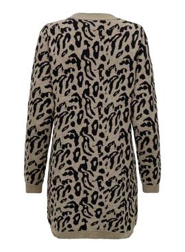 Vestido de punto Only Onljenni marrón para mujer