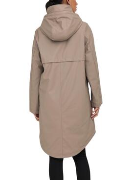 Chubasquero Only Onlelisa camel para mujer