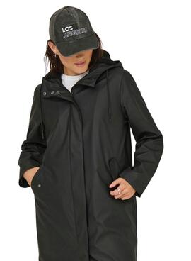 Chubasquero Only Onlelisa negro para mujer