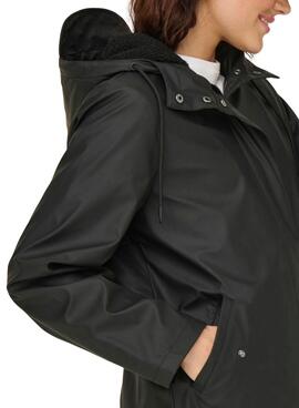 Chubasquero Only Onlelisa negro para mujer