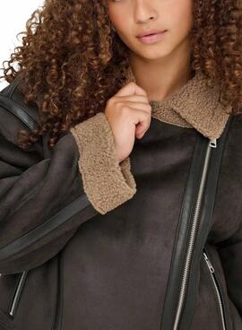 Chaqueta Only Onlkendra marrón para mujer