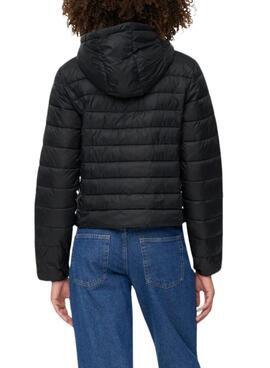 Cazadora acolchada Only Tahia negro para mujer
