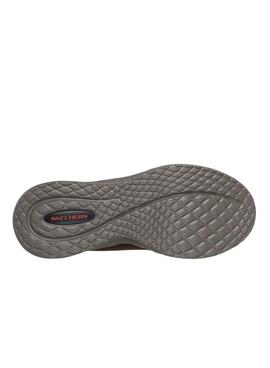 Zapatillas Skechers Arch Fit marrón para hombre