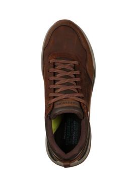 Zapatillas Skechers Bengao marrón para hombre